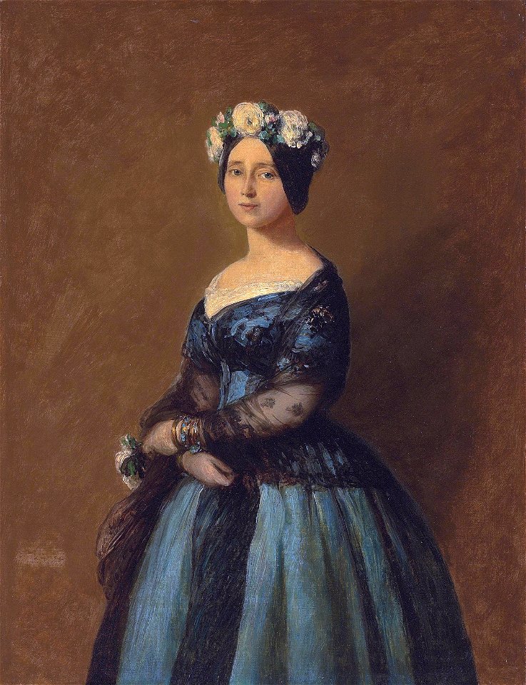 Augusta, Princess of Prussia by Franz Xaver Winterhalter (1805-1873)