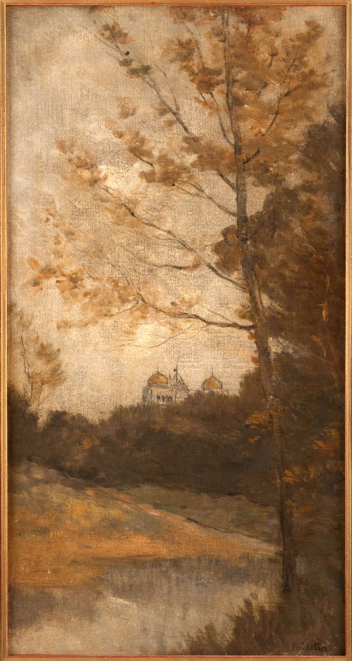 Auguste Emmanuel Pointelin - Esquisse pour l'escalier des fêtes de l'Hôtel de Ville de Paris , Le parc Montsouris - PPP4214 - Petit Palais