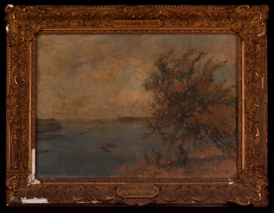 Auguste Lepère - Au bord de la mer - PPP627 - Musée des Beaux-Arts de la ville de Paris