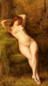 Auguste Levêque Female Nude 1915