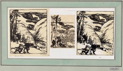 Auguste Louis Lepère (French, 1849-1918) - Dans les Vosges - 1974.146 - Cleveland Museum of Art