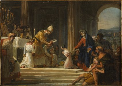 Auguste Jean Baptiste Vinchon - Esquisse pour l'église Notre-Dame-de-Lorette , Consécration de la Vierge - PPP4809 - Musée des Beaux-Arts de la ville de Paris