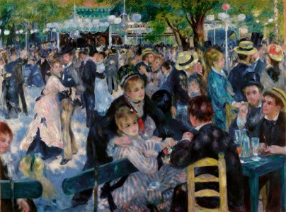 Auguste Renoir - Dance at Le Moulin de la Galette - Google Art ProjectFXD