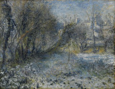 Auguste Renoir - Snow-covered Landscape - Google Art Project