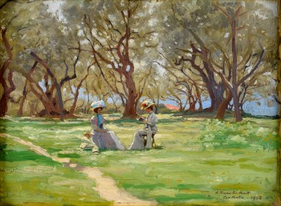 Auguste Neven du Mont Cap Martin 1908