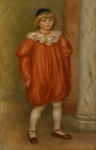 Auguste Renoir - Claude Renoir in Clown Costume - Google Art Project