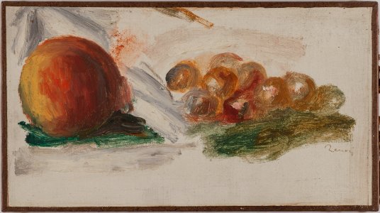 Auguste Renoir - Pêche et raisins - PPP631 - Musée des Beaux-Arts de la ville de Paris