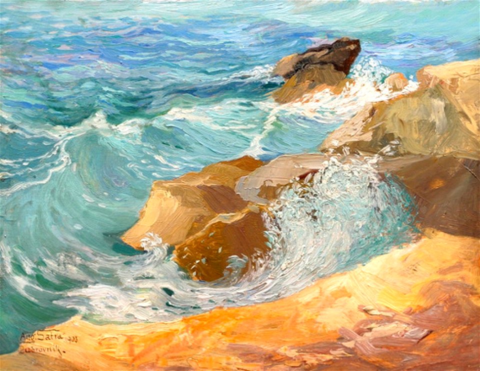 Augustin Satra Vlna Dubrovník 1903