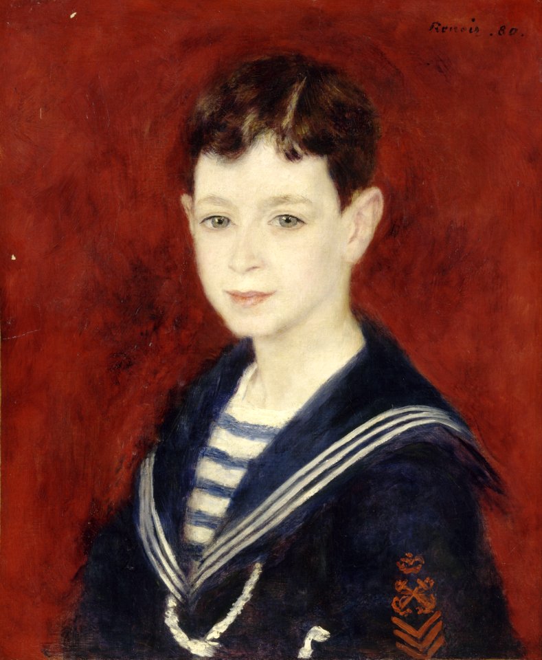 Auguste Renoir - Fernand Halphen as a Boy - Google Art Project