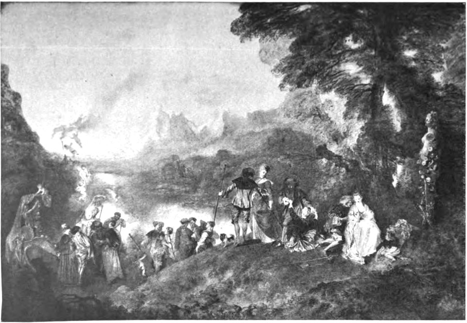 Auguste Rodin Watteau Cythère Gsell 95