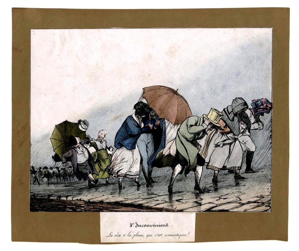 Auguste-Xavier Leprince, Inconvéniens d'un voyage en diligence--3--British Museum
