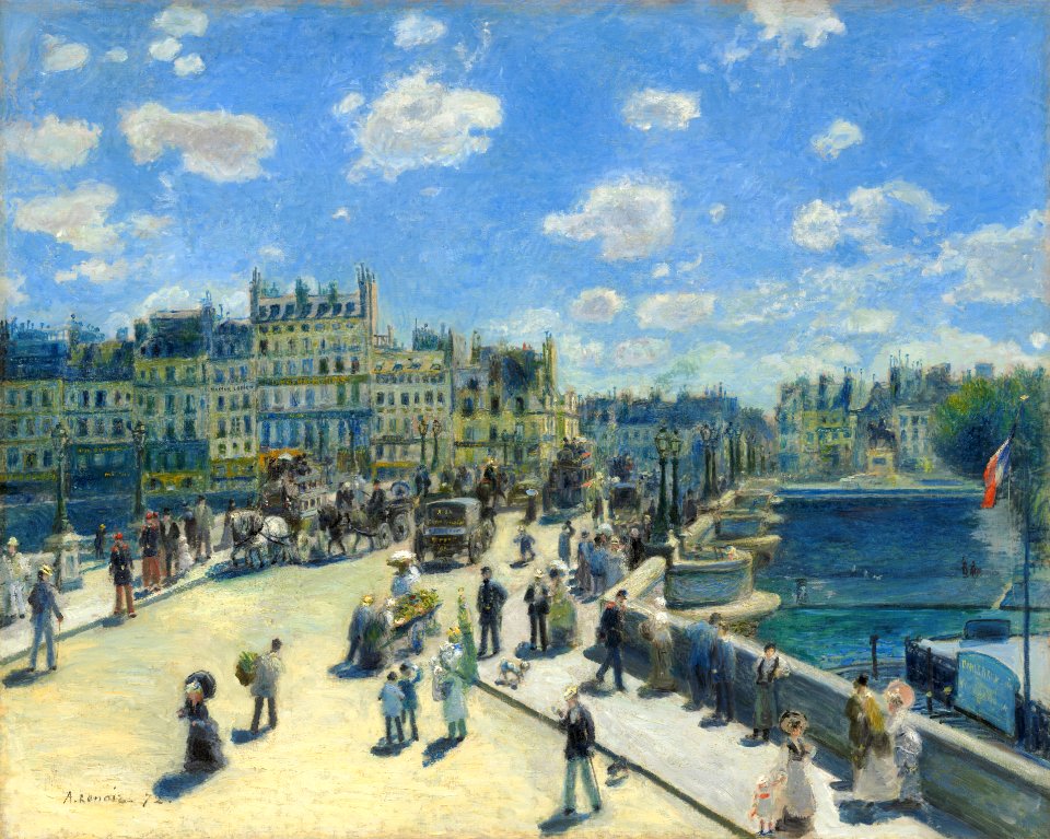Auguste Renoir - Pont Neuf, Paris - Google Art Project
