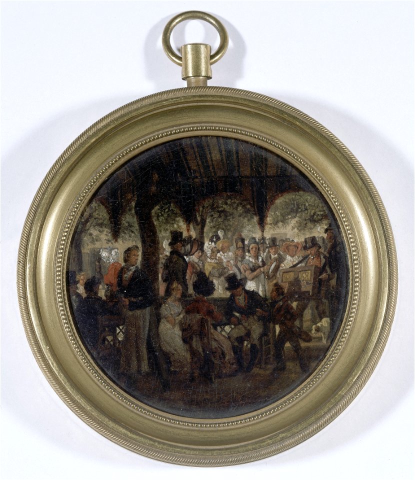 Auguste-Xavier Leprince - Concert dans un jardin public - P1933 - Musée Carnavalet