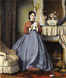 Auguste Toulmouche - The Love Letter, 1863