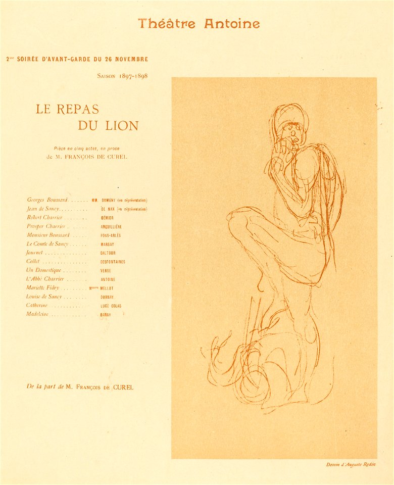 Auguste Rodin - Le Repas du lion 2