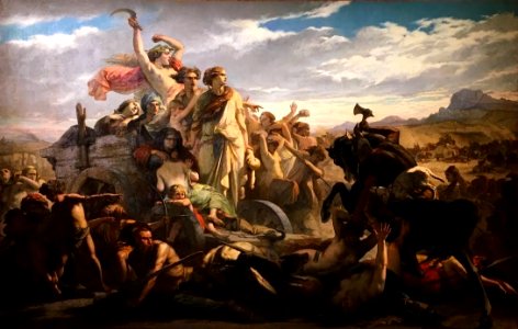 Auguste-Barthélemy Glaize - Les Femmes gauloises - Orsay RF 1983 96