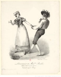 Auguste-Xavier Leprince--Lemonnier--Pradher--Le Coq de village--1822