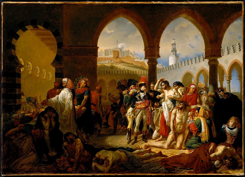 Auguste-Hyacinthe Debay - General Bonaparte Visiting the Plague-Stricken at Jaffa - 47.1059 - Museum of Fine Arts