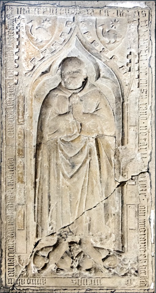 Augustins - Dalle funéraire de Pierre Cuguron, notaire toulousain - Joconde05620001784