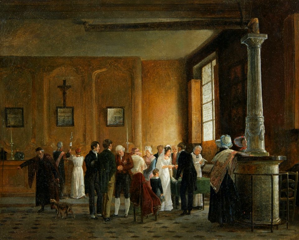 Auguste-Xavier Leprince Hochzeit 1825