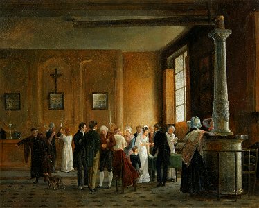 Auguste-Xavier Leprince Hochzeit 1825