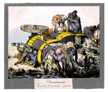 Auguste-Xavier Leprince, Inconvéniens d'un voyage en diligence--7--British Museum