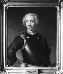 Augustin Ehrensvärd (1710-1772), greve, fältmarskalk, gift med Catharina Elisabet Adlersheim - Nationalmuseum - 39921