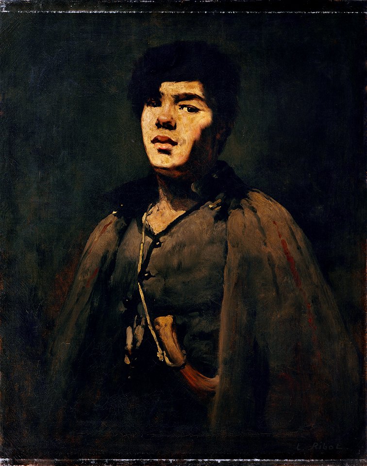 Augustin Théodule Ribot - Junger Hirte - 1859 - Österreichische Galerie Belvedere