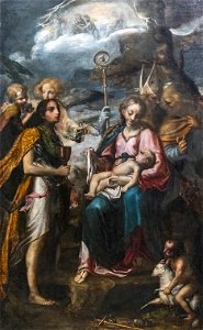 Augustins - La Vierge à l'enfant et le mystère de la Passion - Giovanni Batista Tinti D 1959 3