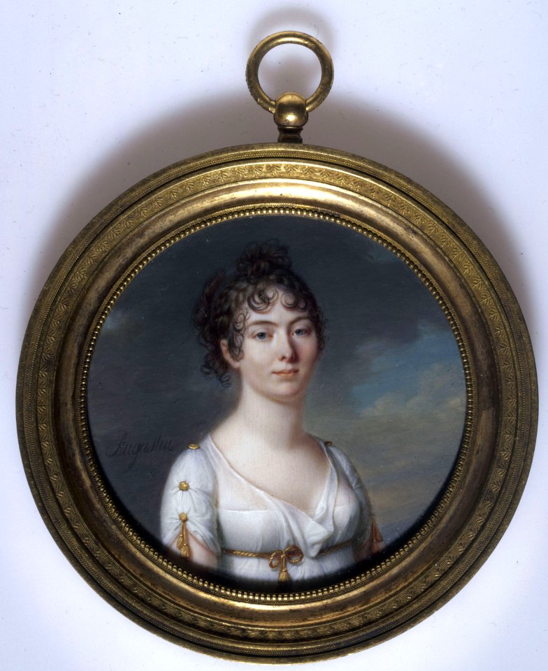 Augustin, Jean-Baptiste-Jacques - Portrait de jeune femme - J 696 - Musée Cognacq-Jay