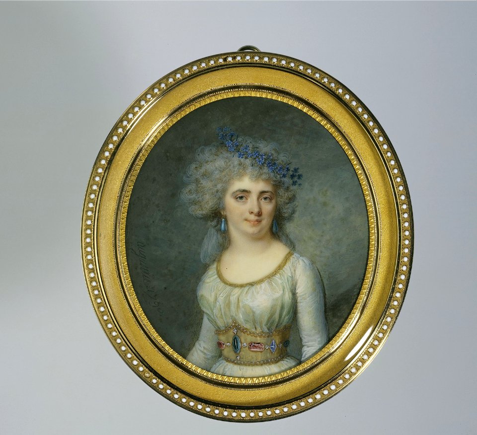 Augustin, Jean-Baptiste-Jacques - Portrait de Mademoiselle Raucourt - J 697 - Musée Cognacq-Jay