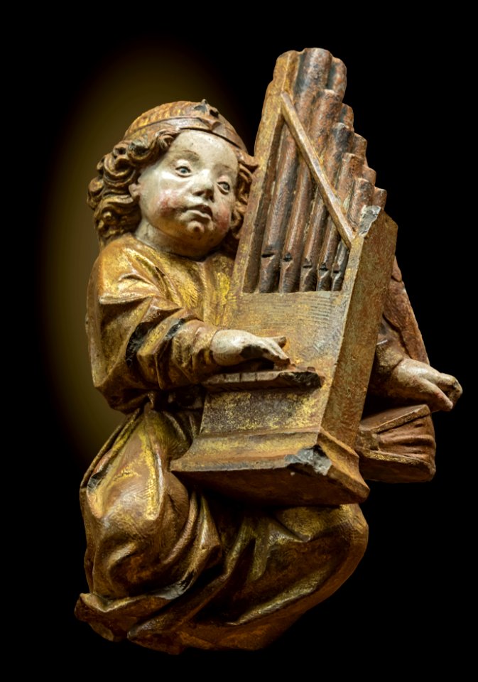 Augustins - Ange jouant de l'orgue - 49 6 124