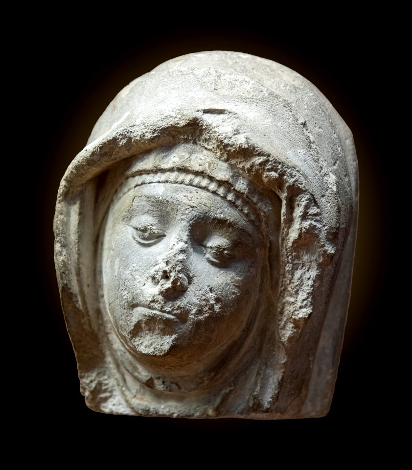 Augustins - Tête féminine - Abbaye de Grandselve 63 9 6