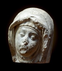 Augustins - Tête féminine - Abbaye de Grandselve 63 9 6