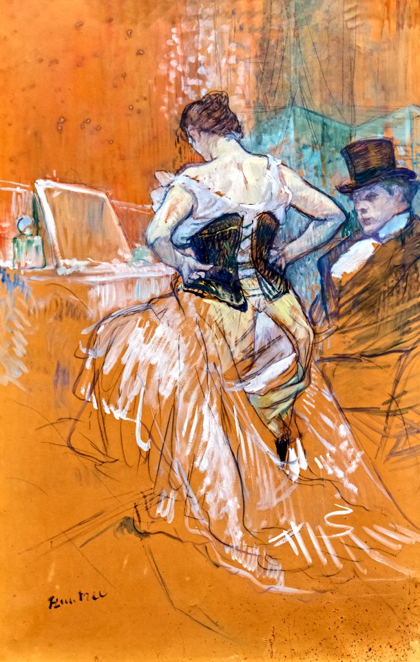 Augustins - Conquête de passage, 1896 - Henri de Toulouse-Lautrec RO 618