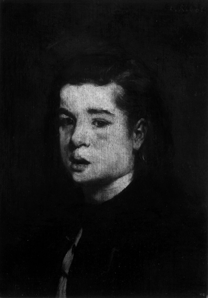 Augustin Théodule Ribot - The Artist's Daughter - 1950.132 - Art Institute of Chicago