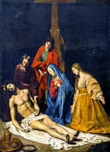 Augustins - Le Christ descendu de la Croix - Nicolas Tournier 2004 1 285. Free illustration for personal and commercial use.
