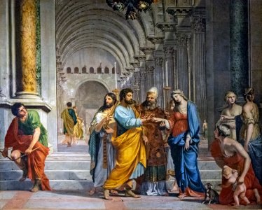Augustins - Le Mariage de la Vierge - Jacques Stella Joconde05620000368