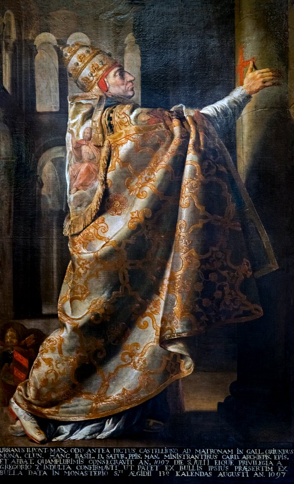 Augustins - Le Pape Urbain II consacrant la Basilique Saint-Sernin de Toulouse - Antoine Rivalz 2004 1 266