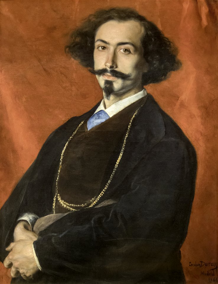 Augustins - Portrait du peintre espagnol Matías Moreno - Charles Durand dit Carolus-Duran P1652