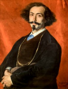 Augustins - Portrait du peintre espagnol Matías Moreno - Charles Durand dit Carolus-Duran P1652