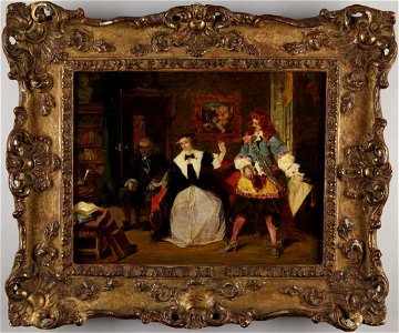 Augustus Leopold Egg - Madame de Maintenon and Scarron - y1982-19 - Princeton University Art Museum
