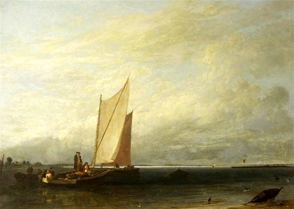 Augustus Wall Callcott (1779-1844) - Passage and Luggage Boats - 22845 - National Trust
