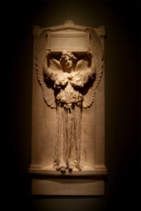 Augustus Saint-Gaudens, The Angel of Purity (Maria Mitchell Memorial) (1902)