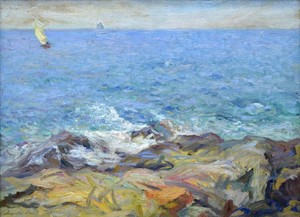 Augustus Vincent Tack - Rising Wind and Tide - 1929.34.1 - Reading Public Museum
