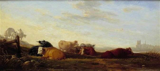 Augustus Wall Callcott (1779-1844) - Dutch Landscape with Cattle - N00342 - National Gallery