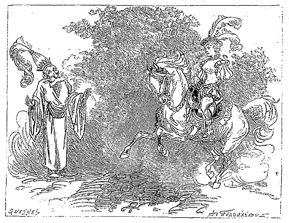 Aulnoy - Contes de Madame d'Aulnoy, 1882 (page 82 crop)