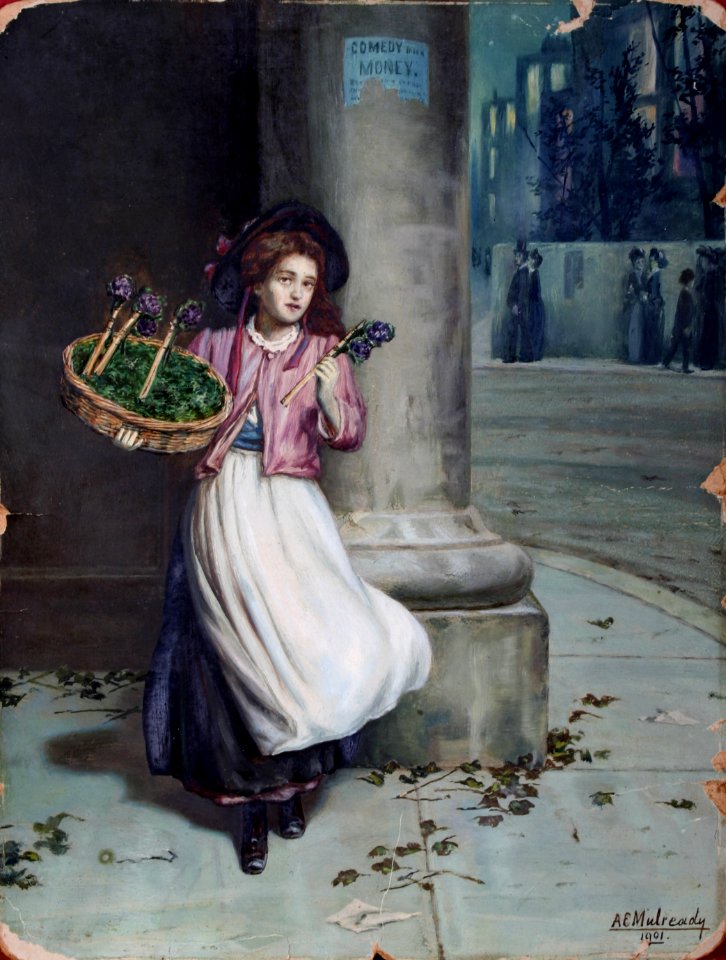 Augustus Edwin Mulready Selling out 1901