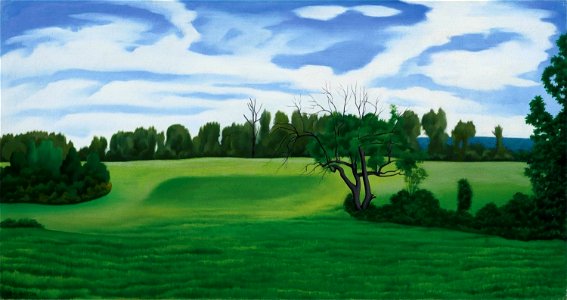 'Summer Landscape' by George Copeland Ault, 1934
