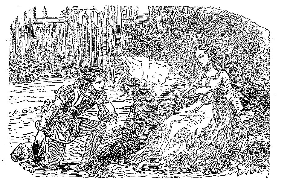 Aulnoy - Contes de Madame d'Aulnoy, 1882 (page 13 crop)